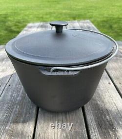 8L Tourist Cast Iron Cauldron Kazan with Lid