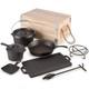 8 Piece Cast Iron Pots And Pans Set Cast Iron Skillets Bakeware And Square Gr
