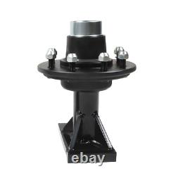 8 x 6.5 Lug 8000LB Shipping Container Wheels, Bolt-on Spindle Kit NEW(Pair)