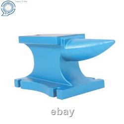 99Lbs Cast Iron Blacksmith Anvil 45KG Heat Treated with Long Rounded Horn