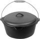 9 Quart Cast Iron Dutch Oven With Dome Lid & Bail Handle Pre-seasoned Campfire