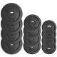 A2zcare Standard Cast Iron Weight Plates 1-inch Center-hole For Dumbbell