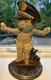 Antique Police Boy Baby Dog Cast Iron Statue Doorstop Hubley Nice