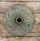 Antique Solid Cast Iron Embee Umbrella Base Stand Grape Vine 54 Lbs 14 Inches
