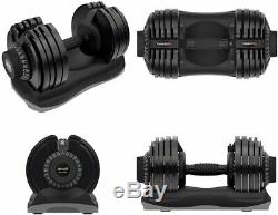 Adjustable Dumbbell 11 lbs. 71.5 lbs. ATIVAFIT Fitness Dial Weight (Single) NEW