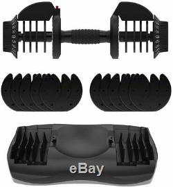 Adjustable Dumbbell 11 lbs. 71.5 lbs. ATIVAFIT Fitness Dial Weight (Single) NEW