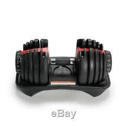 Adjustable Dumbbell Dumbbells selecttech 552 24kg 52.5lbs SHIPS USA LIKE BOWFLEX