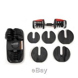 Adjustable Dumbbell Dumbbells selecttech 552 24kg 52.5lbs SHIPS USA LIKE BOWFLEX