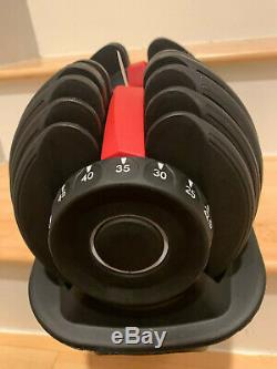 Adjustable Dumbbell Dumbbells selecttech 552 24kg 52.5lbs SHIPS USA LIKE BOWFLEX