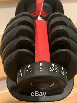 Adjustable Dumbbell Dumbbells selecttech 552 24kg 52.5lbs SHIPS USA LIKE BOWFLEX