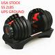 Adjustable Dumbbell Weight Select 552 Lbs Fitness Workout Gym Dumbbells (single)