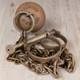 Alcatraz Prison San Francisco Cast Iron Working Ball & Chain (28 Long)