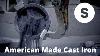 American Made Cast Iron Olympic Barbell Plates The Strength Co