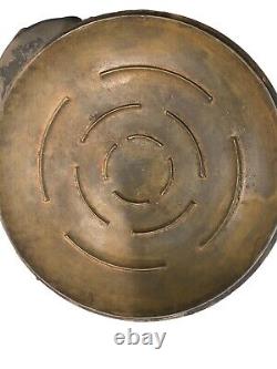 Antique 10 CAST IRON DUTCH OVEN #8 Not Marked Wagner Signs Of Use & Age As Is