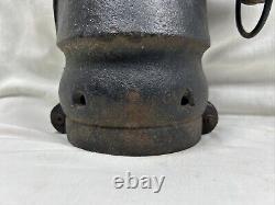 Antique 13 in Cast Iron Decorative Horse Head Hitching Post Topper 16 lbs Lot B