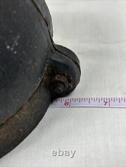 Antique 13 in Cast Iron Decorative Horse Head Hitching Post Topper 16 lbs Lot B