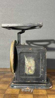 Antique American Cutlery Co. Cast Iron Scale Chicago USA, ca. 1900s Young America