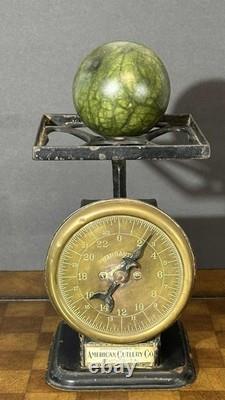 Antique American Cutlery Co. Cast Iron Scale Chicago USA, ca. 1900s Young America