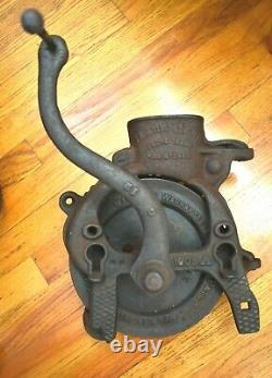 Antique Cast Iron Black Hawk 9 1909 A Clarksville Tenn Corn Sheller G 12 13lb