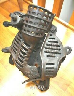 Antique Cast Iron Black Hawk 9 1909 A Clarksville Tenn Corn Sheller G 12 13lb