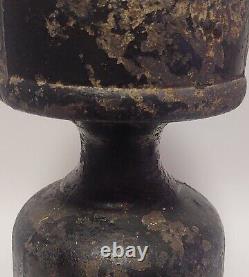 Antique Cast Iron Hitching Post Topper 14 Inches 20 lbs Fence Finial
