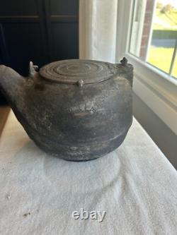 Antique Cast Iron Kettle