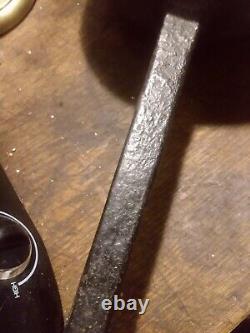 Antique Crisset Cast Iron Rush Dip Pan Circa 18th Century 9Dia. 3-1/4Deep 7 lb