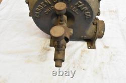 Antique Garden City Fan Co 4 Cast Iron Blacksmith Blower Fan Sawmill Flat Belt