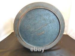Antique Graniteware Porcelain Cast Iron 10 Qt. Cauldron Wrought Iron Range Co