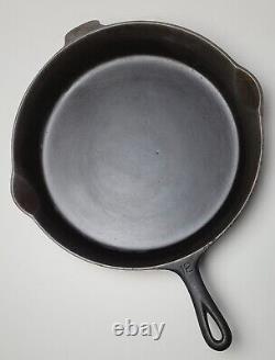 Antique Griswold No. 12 Cast Iron Skillet Pan P/n 719 Lbl Heat Ring Erie Pa USA