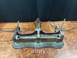 Antique H. Pooley And Son Merchant Cast Iron Merchant Scale 10lb Scale