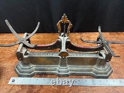 Antique H. Pooley And Son Merchant Cast Iron Merchant Scale 10lb Scale
