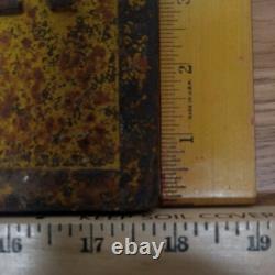 Antique Railroad Sign Clearance Warning Cast Iron 17 7/8 X 10.5 X 1/2 21 Lbs