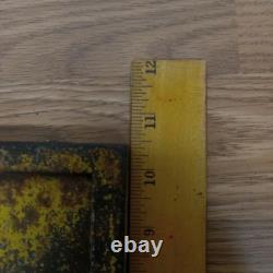 Antique Railroad Sign Clearance Warning Cast Iron 17 7/8 X 10.5 X 1/2 21 Lbs