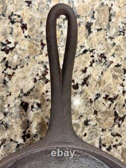 Antique Spider Cast Iron Pan, 3 Legs, 4 in. Gate Mark, 10 Base Mark, Pre-1860