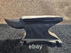 Anvil Cast-Iron 100 Lbs Heat Treated Long Round Horn, Black