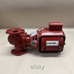 Armstrong S-25 BF, 1/12 HP, Cast Iron In-Line Pump Less Flanges