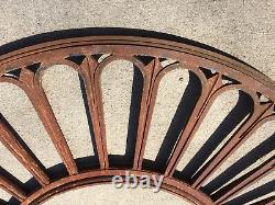 Art Deco-window Arch-door Arch-antique-vintage-cast Iron-61.5 Wide-78 Lb