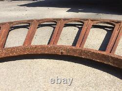 Art Deco-window Arch-door Arch-antique-vintage-cast Iron-61.5 Wide-78 Lb