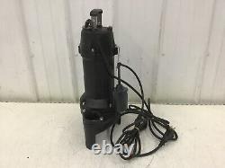 BURCAM Pumps 1 HP Cast Iron Residential Grinder Pump (2) with Tether Float