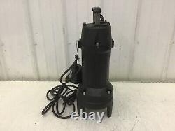 BURCAM Pumps 1 HP Cast Iron Residential Grinder Pump (2) with Tether Float