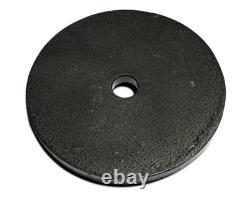 Barbell, 100lb Olympic Cast Iron Weight Plate, Single Nrew