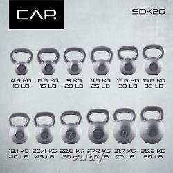 Barbell Cast Iron Kettlebell, Single, Multiple Weights for Deadlifts, Etc