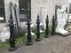 Beautiful Heavy Cast Iron Victorian Fence Posts Bd1