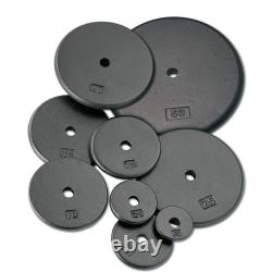 Body-Solid Cast Iron Standard Plates, from 1.25 to 50 lb