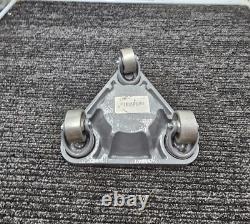 Bond 2127 Cast Iron Triangular CUP DOLLY Hard Rubber Wheels 375 lb Capacity