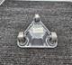 Bond 2127 Cast Iron Triangular Cup Dolly Hard Rubber Wheels 375 Lb Capacity