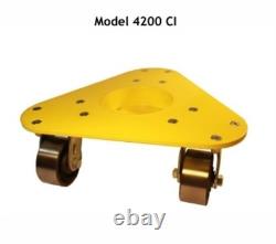 Bond Caster Dolly 4200 CI Cast Iron Wheels 1500 Lbs Capacity