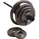 Cap 210 Lb Olympic Weight Set With Bar- Olympic Plates With Barbell Fast Ship