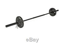 CAP BARBELL OLYMPIC WEIGHT SET 110 LBS with Plates IN HAND SHIPS NOW